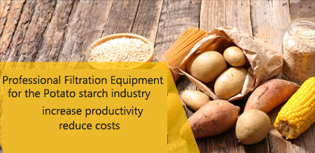 Professional Filtration Equipment for the Potato Starch Industry